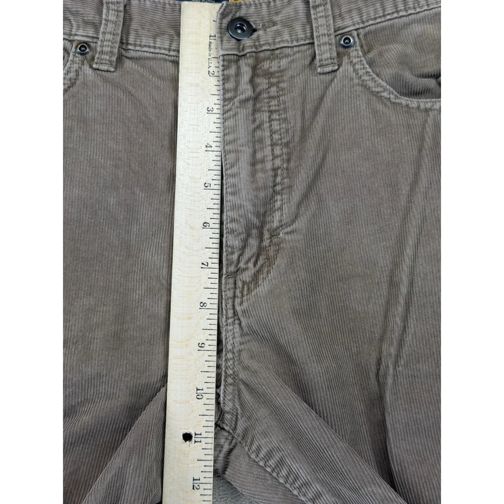 J Crew‎ 770 Corduroy Pants Tan Brown Straight Fit Mens Size 32x30
